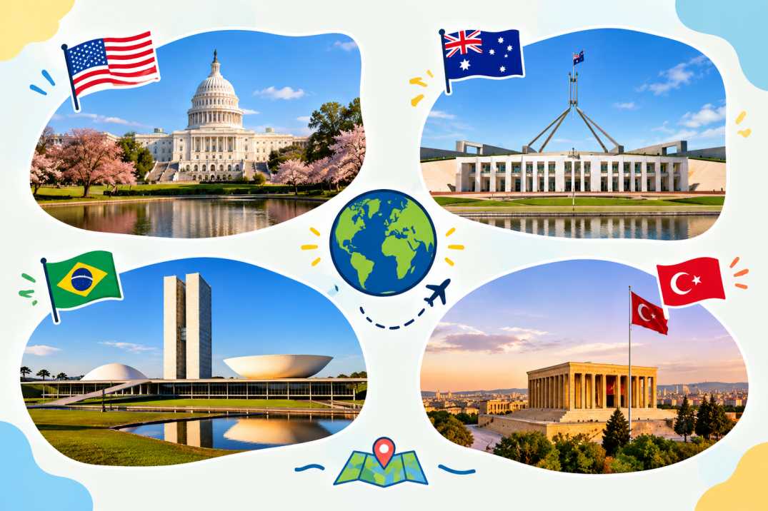 Why Were These Capitals Chosen? The Stories Behind the World's Capital Cities